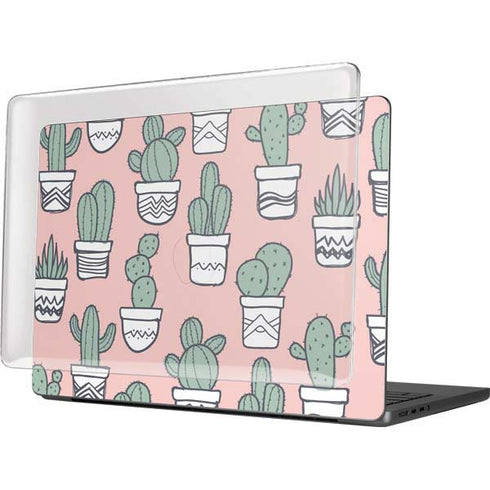 Pink Cactus MacBook Pro 14in (2021-24) Case plus Skin